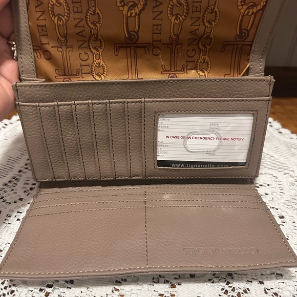 Tignanello Brown Leather Wallet - Picture 2 of 7